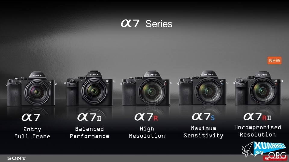 xuanhieu.org A7 series - Sony Microless Series A7, A7R, A7S, A7ii, A7Rii: Lựa chọn nào phù hợp với bạn