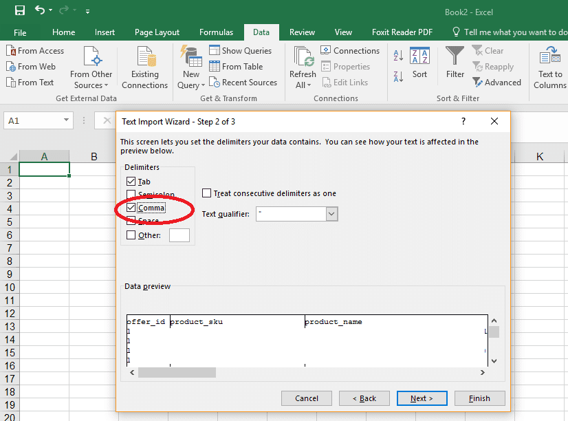 xh excel1 - Mở file đuôi .CSV trong Excel không bị bể font tiếng Việt (trên Win và Mac)