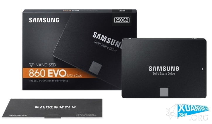 ssd samsung evo 860 sata iii 2018 xuan hieu - Cùng săn deal giá rẻ giới hạn ổ cứng SSD Samsung 860 Evo 250GB 2.5-Inch SATA III