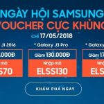 Ngày hội Samsung trên Shopee: Dòng J và Đặt trước A6 2018
