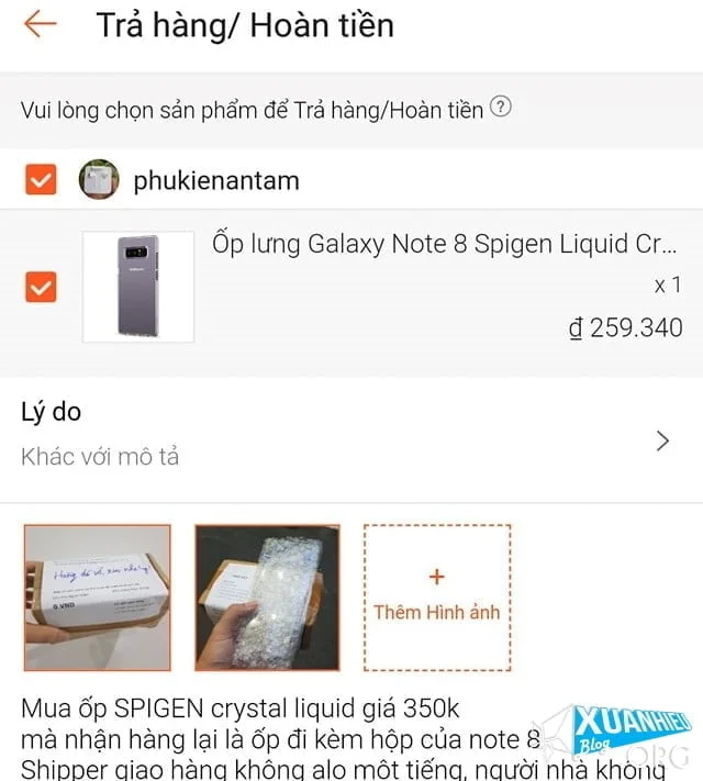 Chia sẻ Kinh nghiệm mua và đổi trả hàng online: Trả hàng