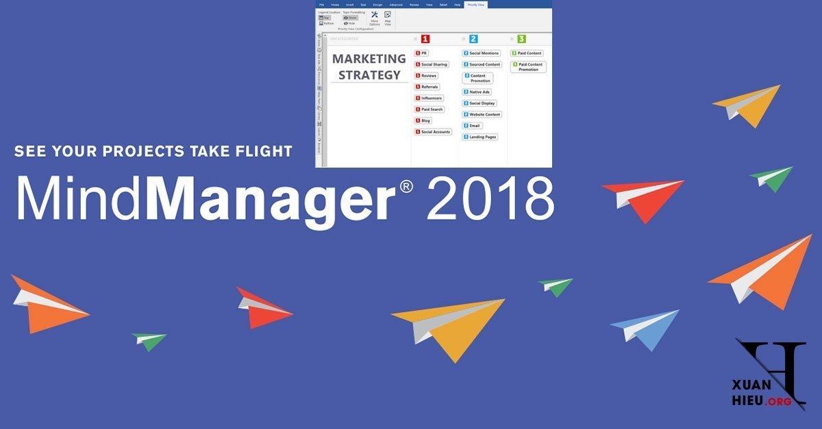 Mindjet MindManager 2018 Công cụ lập sơ đồ tư duy đáng dùng nhất thế giới