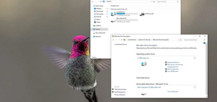 Cách Tạo mật khẩu ổ cứng với BitLocker trên Windows 10 cach tao mat khau o cung voi bitlocker tren windows 10 xuanhieu org 720x340 - Cách Tạo mật khẩu ổ cứng với BitLocker trên Windows 10