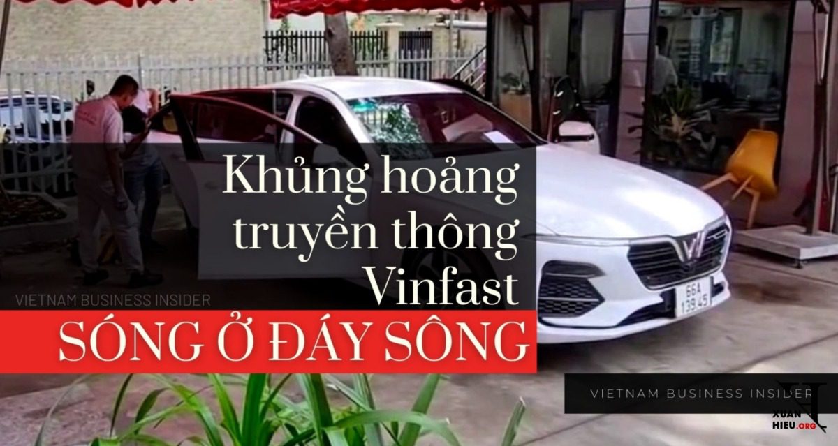 Sóng ở Đáy sông - Khủng hoảng truyền thông Vinfast - Tác giả Nguyễn Ngọc Long Truyền thông Trăng Đen
