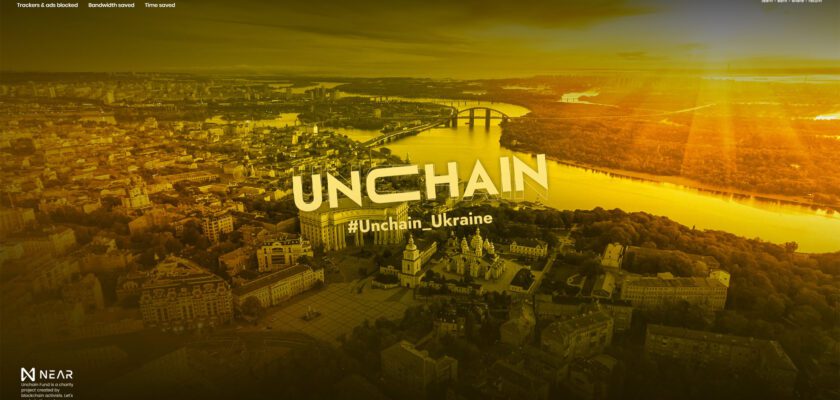 xuanhieu.org unchainuk 840x400 - Liên tục các Quỹ donate bằng tiền điện tử cho Ukraina trên khắp thế giới