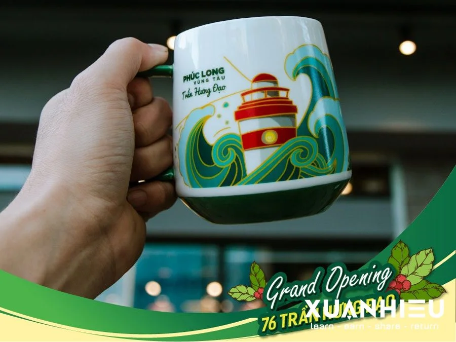 Cửa hàng Phúc Long 76 Trần Hưng Đạo Vũng Tàu khai trương 22/7/2022 Cửa hàng Phúc Long 76 Trần Hưng Đạo Vũng Tàu khai trương 22/7/2022