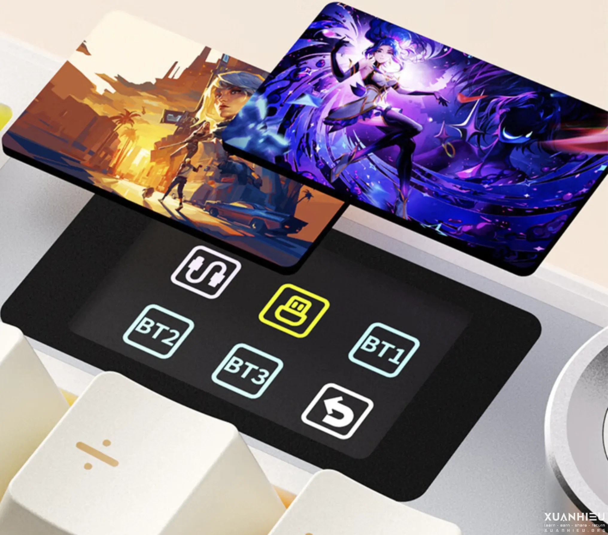 Hướng dẫn kết nối 3 chế độ trên bàn phím AULA F108 Pro