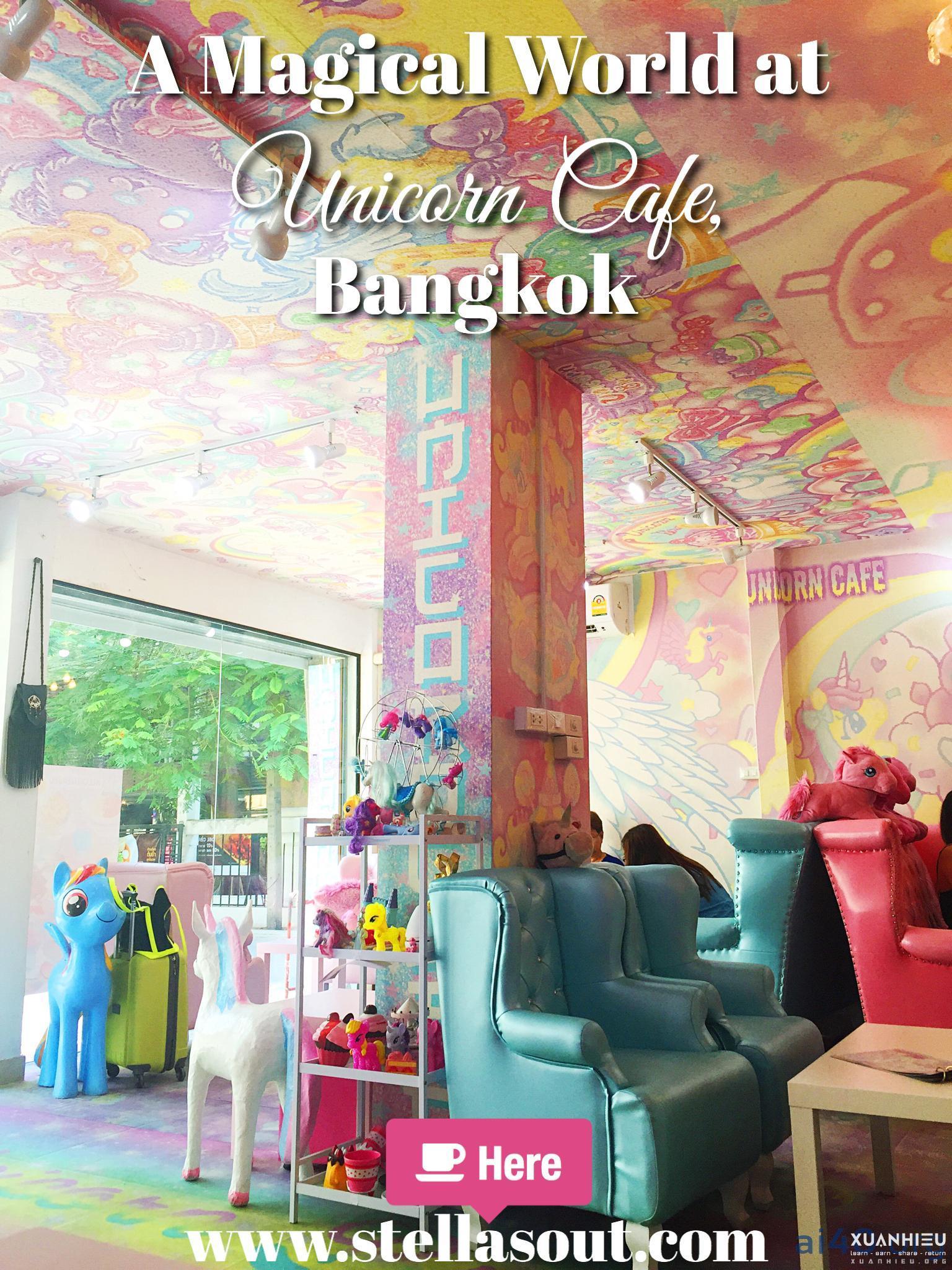 Lạc vào xứ sở Unicorn: Review chi tiết Unicorn Cafe Bangkok!