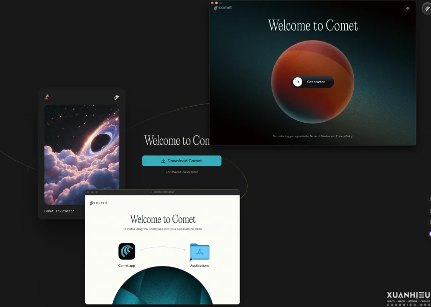Tải Comet Perplexity AI Browser (Mới Nhất 2025): Link Chính Chủ & Cách Nhận Invite Code Ngay Lập Tức